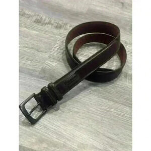 Columbia Sportswear Men’s XL 42-44 Brown Leather Belt Goose Lake 11CO02A9 Casual